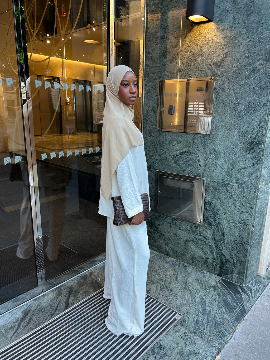 Ensemble Jenna blanc