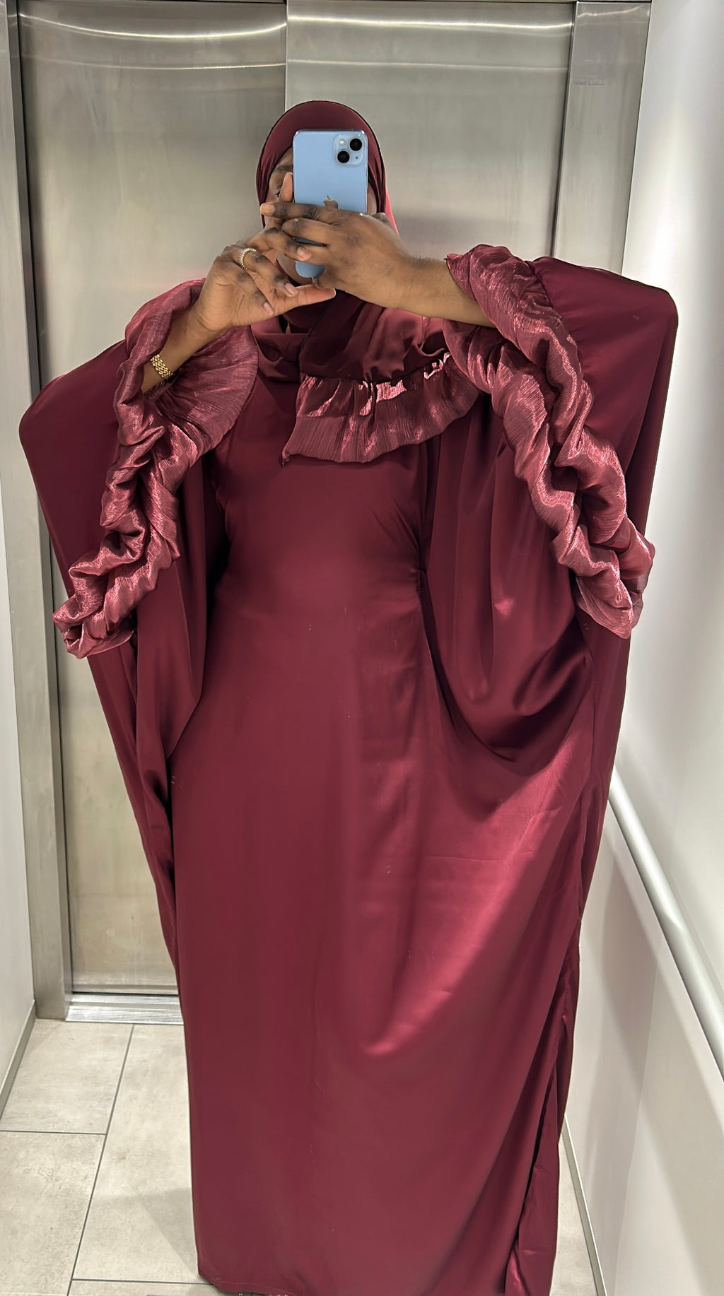 Robe Safiyah - vue principale, pret-a-porter feminin IFFAT DK